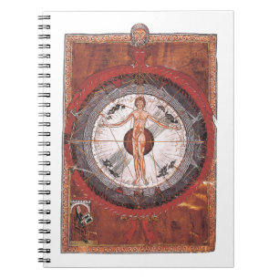 Caderno Espiral O Homem Universal - Hildegard von Bingen