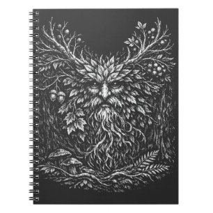 Caderno Espiral O Homem Verde por BurnsInHell
