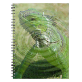 Caderno Espiral O Iguana Verde
