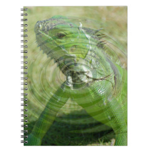Caderno Espiral O Iguana Verde
