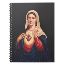 Caderno Espiral O Imaculado Coração de Maria