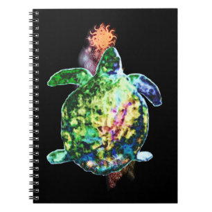 Caderno Espiral O indicador de cor cósmica