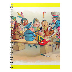 Caderno Espiral O Janto de Natal do Brownie