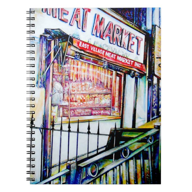 Caderno Espiral O Jardim da Sabedoria da Aldeia Oriental (Frente)