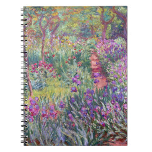 Caderno Espiral O Jardim do Artista em Giverny por Claude Monet