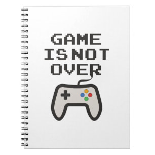 Caderno Espiral O jogo não acabou