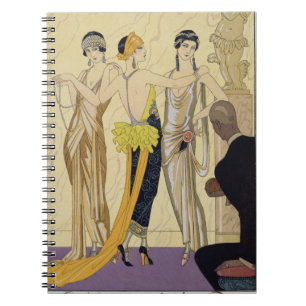 Caderno Espiral O julgamento de Paris, 1920-30 (impressão do