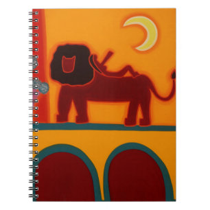 Caderno Espiral O leão de Fulham Broadway 2008