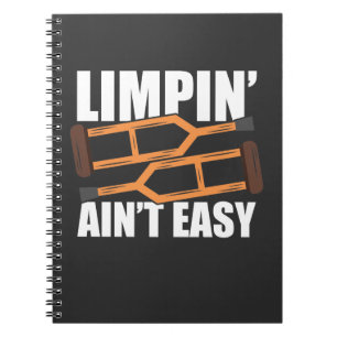 Caderno Espiral "O Limpin não é fácil obter bons presentes para
