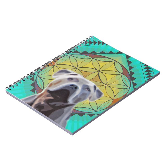 Caderno Espiral O livro de Bhalu da felicidade (Left Side)