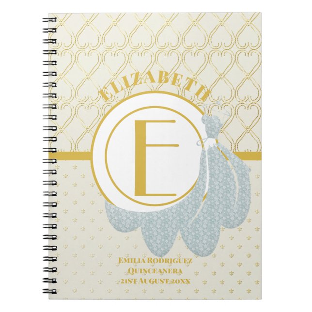 Caderno Espiral O LIVRO DE CONVIDADOS DA Mis Quince Quinceanera Pe (Frente)
