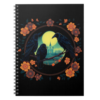 Caderno Espiral O maravilhoso dia de Raven