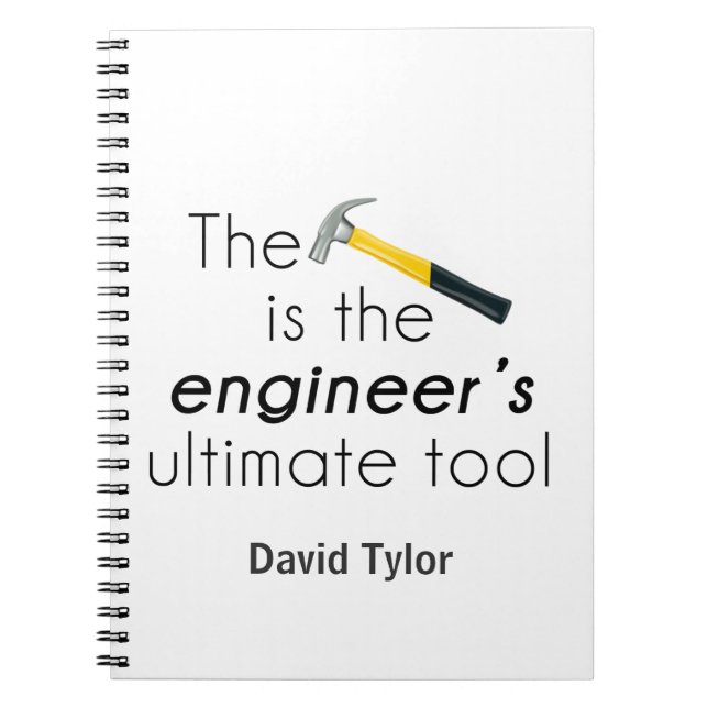 Caderno Espiral O martelo (Frente)