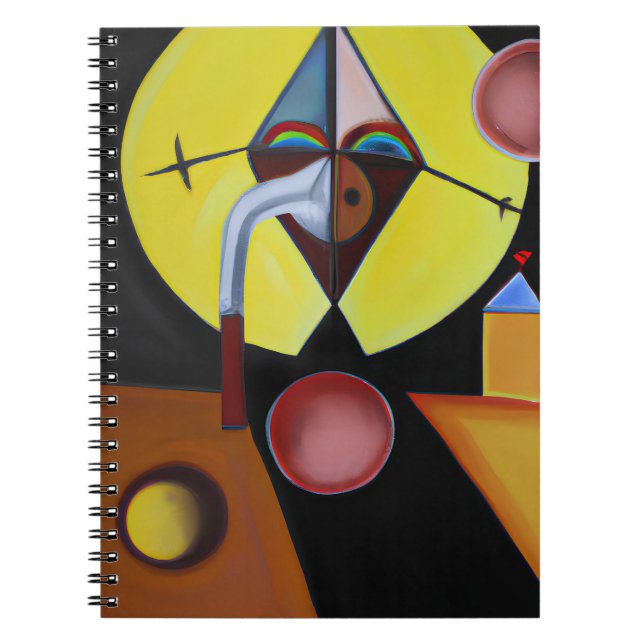 Caderno Espiral O Médico da Peste - Pintura a Óleo (Frente)