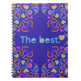 Caderno Espiral O melhor