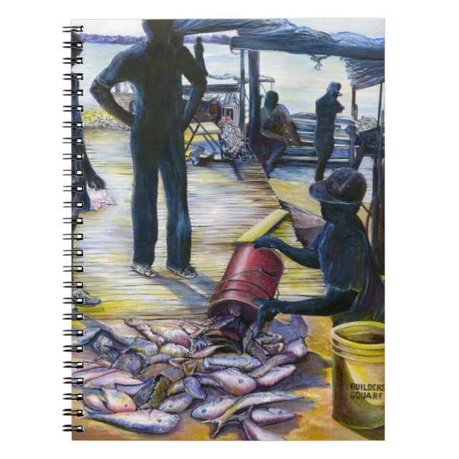 Caderno Espiral O Menu de Hoje, Ilha Harbor (Frente)