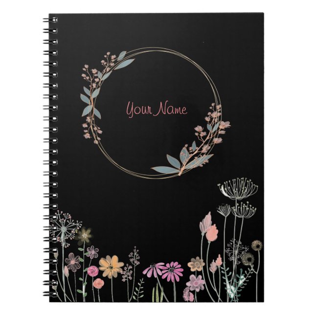 Caderno Espiral O meu notebook de viagem (Frente)