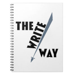 Caderno Espiral O modo de escrita