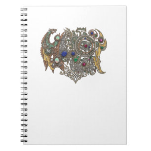 Caderno Espiral O Monograma Relógio
