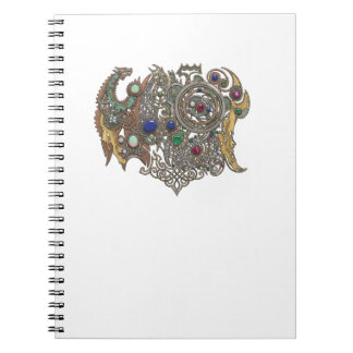 Caderno Espiral O Monograma Relógio