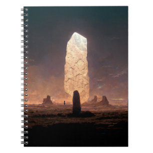 Caderno Espiral O Monolith 4 Fantasy Sci-Fi