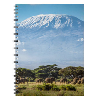 Caderno Espiral O Monte Kilimanjaro