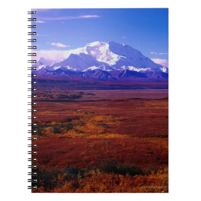 Caderno Espiral O Monte McKinley (Frente)