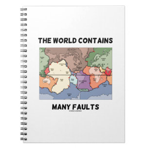 Caderno Espiral O mundo contem muitas falhas (a tectônica de