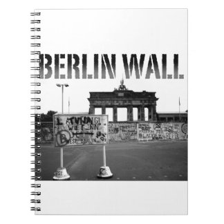 Caderno Espiral O Muro de Berlim Alemanha 1989 - Foto Pró