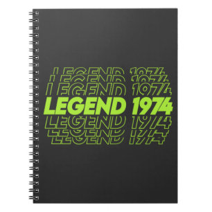 Caderno Espiral O Nascimento Das Legendas 1974