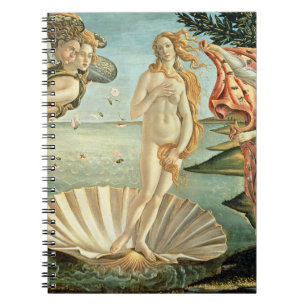 Caderno Espiral O nascimento de Venus, c.1485 (tempera em canvas)