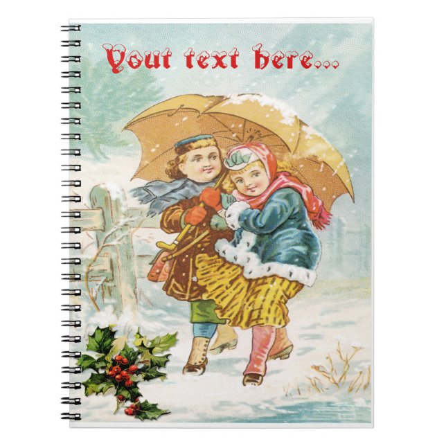 Caderno Espiral O notebook Big Umbrella ~ (Frente)