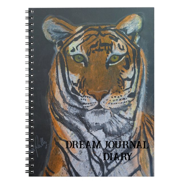 CADERNO ESPIRAL O NOTEBOOK DIARIA POR PAULA REILLY. (Frente)