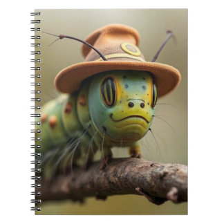 Caderno Espiral O notebook do Sr. Caterpilar