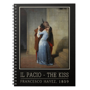 Caderno Espiral O notebook Kiss / Il Bacio