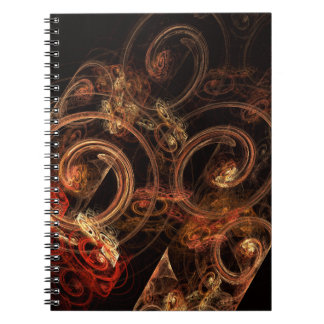 Caderno Espiral O Notebook Sound of Music Abstrato Art