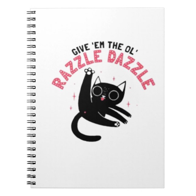 Caderno Espiral O Ol' Razzle Dazzle_ Engraçado (Frente)