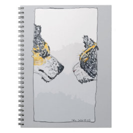 Caderno Espiral O Olhar Fixo