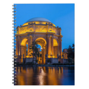 Caderno Espiral O Palácio de Belas Artes ao Amanhecer