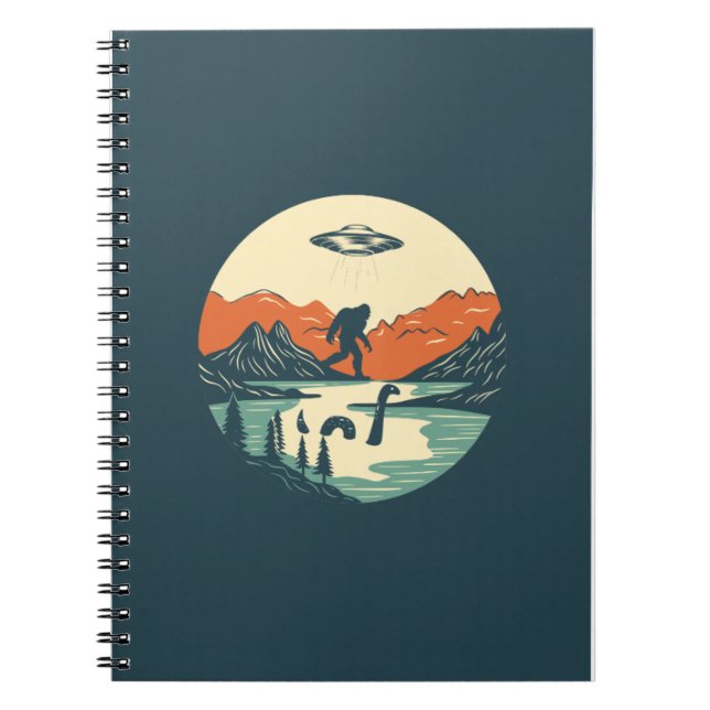 Caderno Espiral O pano de fundo mítico (Frente)