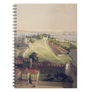 Caderno Espiral O panorama de Constantinople, chapeia 22 'do Sof