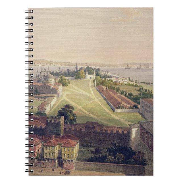 Caderno Espiral O panorama de Constantinople, chapeia 22 'do Sof (Frente)