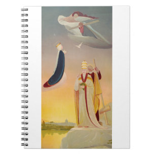Caderno Espiral O Papa de Roma, Virgem Maria e Jesus