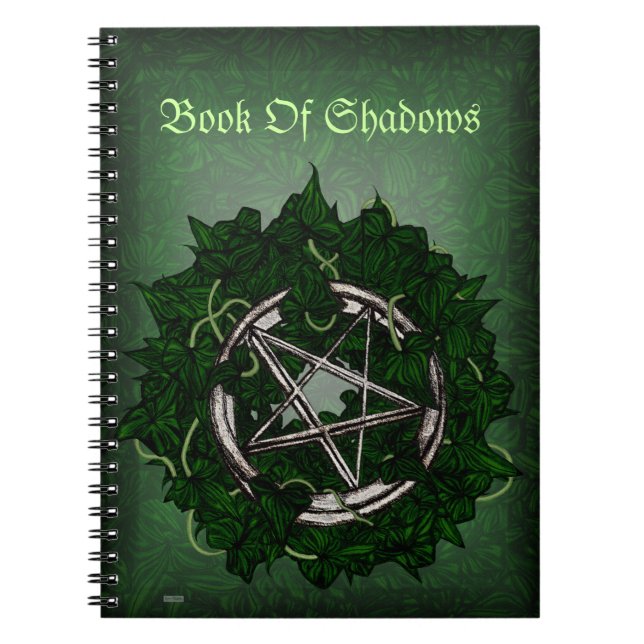 Caderno Espiral O Pentáculo e a Ivy (Frente)