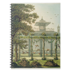 Caderno Espiral O Pheasantry, gravado por Joseph Constantim Sta
