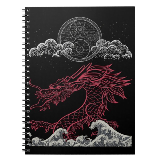 Caderno Espiral O Poderoso Dragão (Frente)