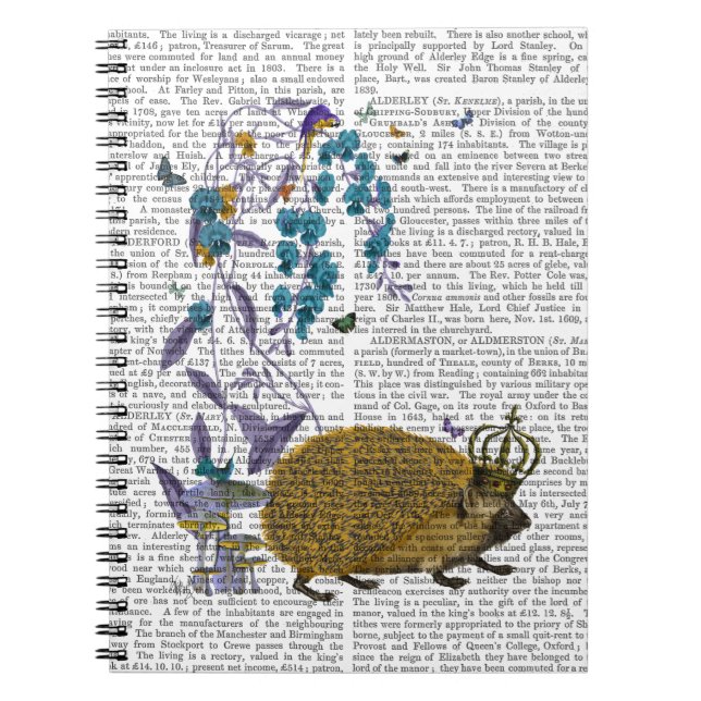 Caderno Espiral O porco Ouro (Frente)