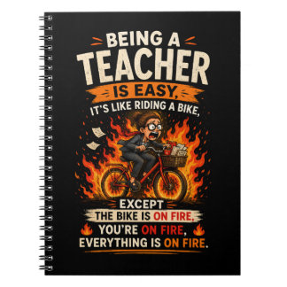 Caderno Espiral O Presente Mais Divertido para Professores Já! 🍎�