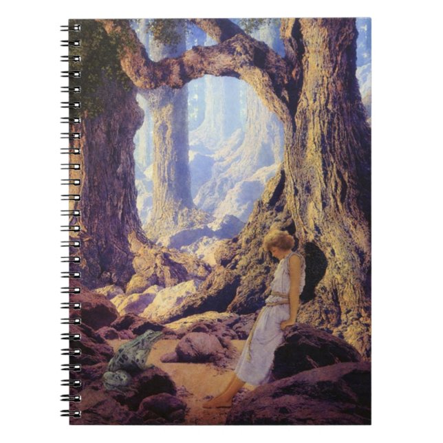 Caderno Espiral O Príncipe Encantado Por Maxfield Parrish (Frente)