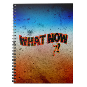 Caderno Espiral O Que Agora?